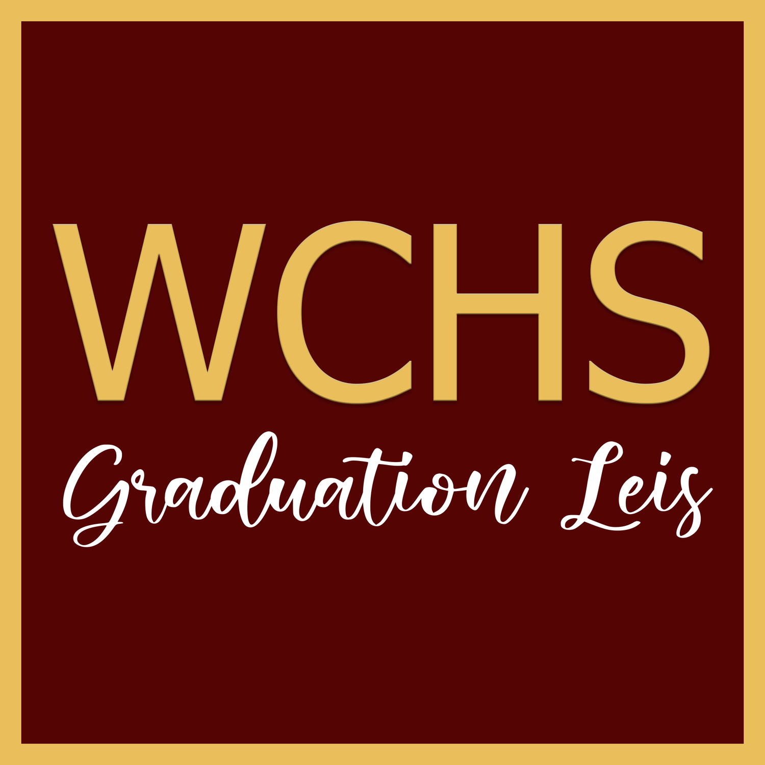 West Covina High School Graduation Leis